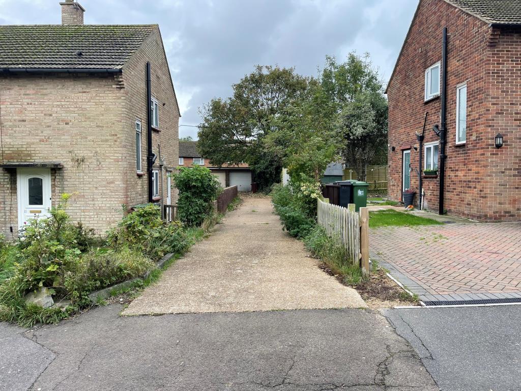 Lot: 48 - FOURTEEN GARAGES IN A COMPOUND - Driveway to garages from Rockhurst Drive